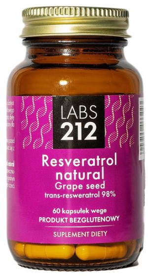Resveratrol Natural + Grape Seed (60 kaps.)