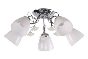 Ariam Lampa Sufitowa 5x40w E27 Biały