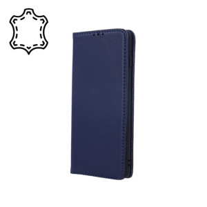 Etui skórzane Smart Pro do Realme 8 ciemnoniebieskie