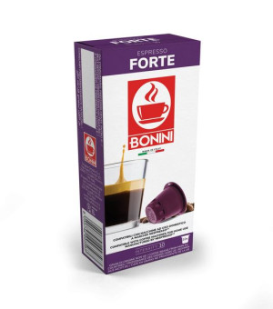 Bonini Espresso Forte - kapsułki do Nespresso - 10 kapsułek