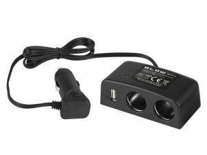 96-874  Rozg.zapal.samoch.1xwt/2xgn+usb cs-27