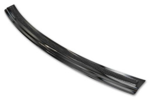 Nakładka na zderzak tylny do Porsche Macan Carbon+Stal