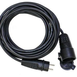 Przedłużacz gumowy OW 3x1,5 z/u gn wt H05RR-F 11m