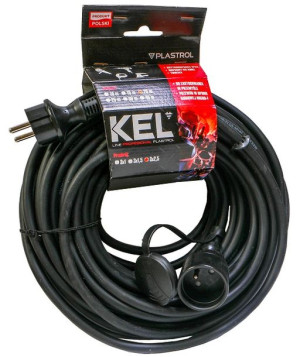 Przedłużacz PJ-PRO Z 20M 3X2,5 czarny W-97288