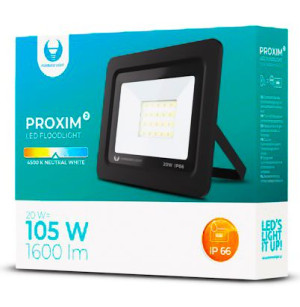 Naświetlacz led 20W 4500K IP66 RTV003610
