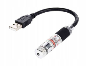 Laser Czerwony Usb Do Samochodu Projektor Oświetle