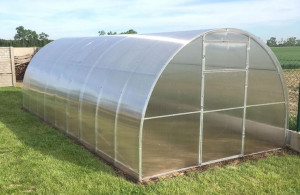 Szklarnia Tunel 3x6m POLIWĘGLAN 4mm profil 40x20mm