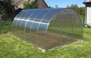 Szklarnia Tunel 3x4m POLIWĘGLAN 6mm profil 40x20mm