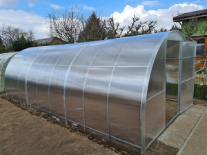Szklarnia Tunel 3x6m POLIWĘGLAN 6mm profil 40x20mm