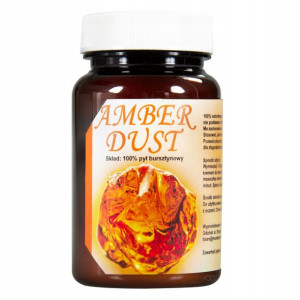 AMBER DUST puder z bursztynu PYŁ BURSZTYNOWY