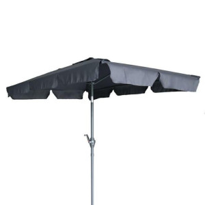 Parasol ogrodowy prostokątny składany regulowany DENVER 2x1,3m c.szary