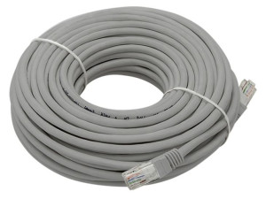 2736  Przyłącze patchcord utp 30m szary
