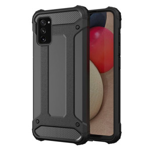 Hybrid Armor Pancerne Hybrydowe Etui Pokrowiec Samsung Galaxy A03s Czarny