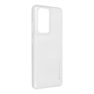 Futerał I-jelly Mercury Do Samsung Galaxy S21 Ultra Srebrny