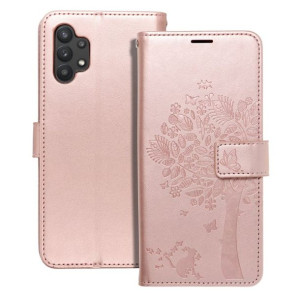 Kabura Forcell Mezzo Book Do Samsung A32 5g Drzewo Złoty Róż