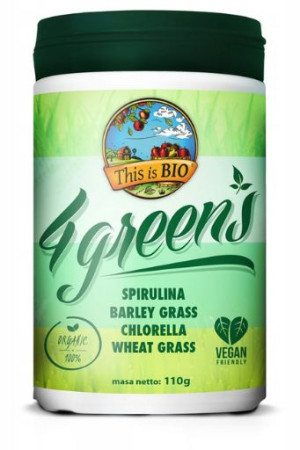 4greens 100% Organic 110g This Is Bio