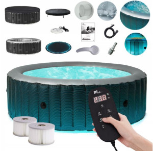 Jacuzzi Mspa 6 Os Dmuchane Ogrodowe Podświetlane