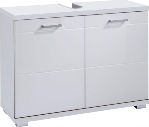 Komoda rtv 80 biała front lakierowany