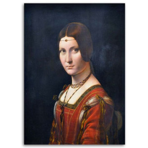 REPRODUKCJA La Belle Feronierre Da Vinci 40x60