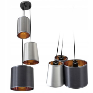 Lampa Sufitowa Wisząca Industrial Loft Mix Kolorów