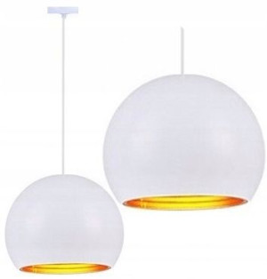 Lampa Sufitowa Wisząca Misa Como 20 E27 Loft Gold
