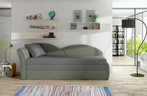 Kanapa Aga Ag06 Lewa 180x150 Szary/zielony Eltap