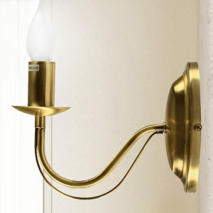 Ścienna LAMPA kinkiet MUZA 21-69149 Candellux metalowa OPRAWA klasyczny wys