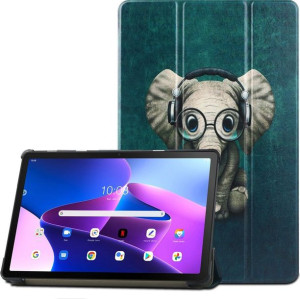 Etui Tech-Protect Smartcase Lenovo Tab M10 Plus 10.6 3rd Gen Happy Elephant