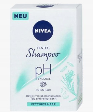 NIVEA szampon w kostce z mleczkiem ryżowym, 75 g