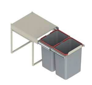 Sortownik Kosz Na Śmieci 40 Front Jc602m 2x20l