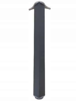 Noga Nogi Do Stołów L - 1100 Kwadrat Antracyt