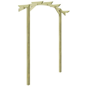 Pergola ogrodowa, impregnowane drewno sosnowe, 180x210x40cm