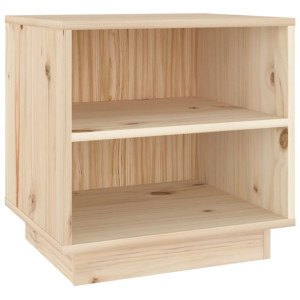 Szafka nocna, 40x34x40 cm, lite drewno sosnowe