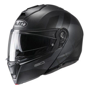 Kask HJC I90 SYREX BLACK czarny szary GRATISY