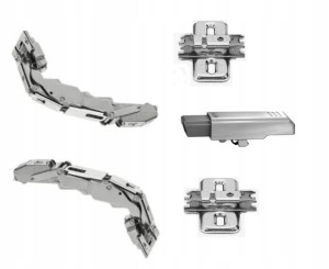 Zawias BLUM 155' zerowy uskok 71T7550N 2x+amortyz