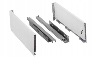Szuflada Slim Box Biały H 121mm L-400mm Rejs