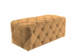 Puf Aviva Velvet Curry Bluvel 68/ Wenge - Signal