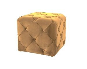 Puf Aviva K Velvet Curry Bluvel 68/ Wenge - Signal