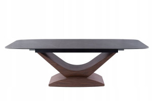 Stół Dolce Ceramic Szary Marmur/orzech 180 Signal