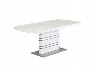Stół Gucci Biały / Biały Lakier180(240)x90 Signal