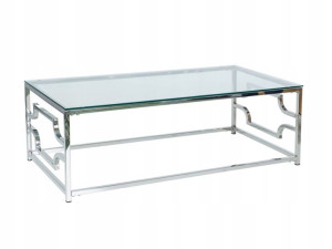 Ława Versace A Transparentny/srebrny 120x60 Signal