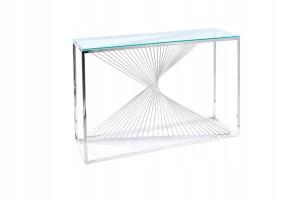Konsola Flame C Transparentny/srebrny 55x55-signal
