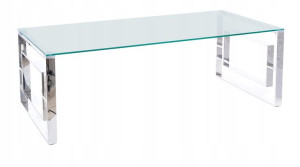 Ława Allure A Transparentny/ Srebrny 120x60-signal