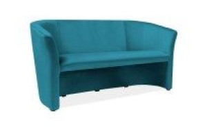 Sofa Tm-3 Velvet Turkus Bluvel 85 / Wenge Signal