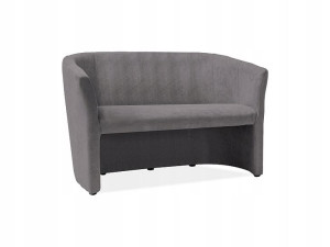 Sofa Tm-2 Ciemny Szary Lira 15 / Wenge Signal