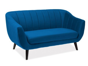 Sofa Elite 2 Velvet Granatowy 86 /wenge (t) Signal