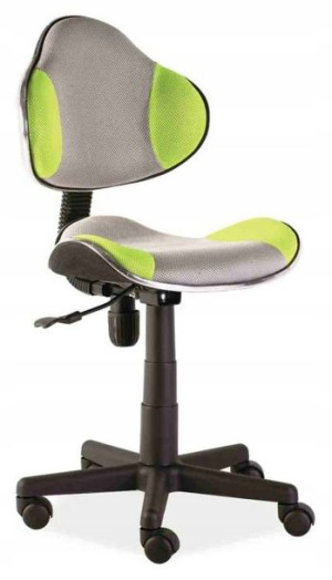 Fotel Obrotowy Q-g2 Zielono / Szary Signal