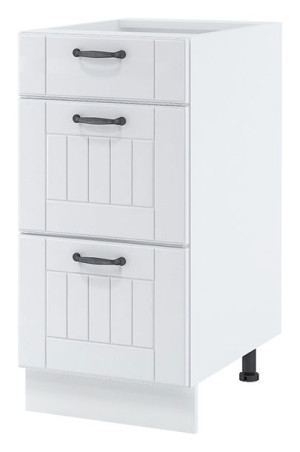 Szafka kuchenna dolna z szufladami 40 cm LORA DS 4/3 Biały