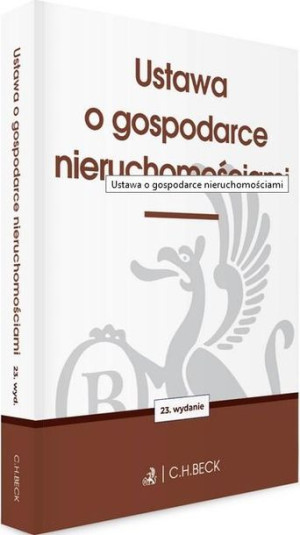 Ustawa o gospodarce nieruchomościami w.23 praca zbiorowa