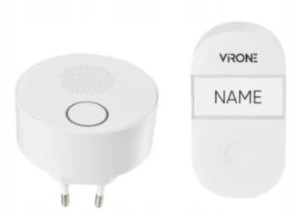 Dzwonek bezprzewodowy SONUS AC VIRONE DB-2 do 100m